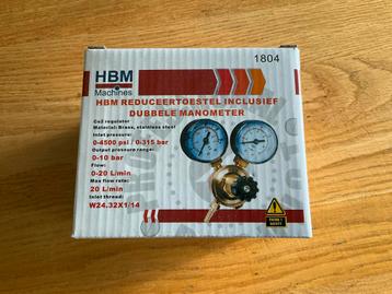 HBM Reduceertoestel met Dubbele Manometer beschikbaar voor biedingen