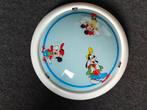 Disney Plafonnière - Mickey Mouse, Minnie Mouse & Goofy, Ophalen, Zo goed als nieuw, Glas, Kindvriendelijk