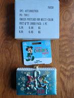 Disney Kerst Ornament - Knabbel & Babbel Postcard, Ophalen of Verzenden, Nieuw, Speelkaart(en)