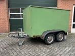 Equip gesloten dubbelasser/ aanhanger/ aanhangwagen/ 1500 kg, Ophalen of Verzenden, Zo goed als nieuw