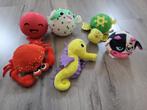 Knuffeltjes diverse soorten o.a. koe, krab, zeepaardje, Kinderen en Baby's, Speelgoed | Knuffels en Pluche, Ophalen of Verzenden