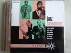 2x cd Planet Jazz -  Oscar Peterson en Jazz Saxophone, Ophalen of Verzenden, Zo goed als nieuw, Jazz