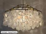 super aanbieding ! 3 jarig bestaan capiz schelpen lampen, Huis en Inrichting, Lampen | Hanglampen, Baak, Ophalen of Verzenden