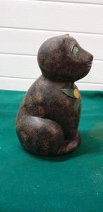 -	Poes houtsnijwerk beeld, Ophalen of Verzenden