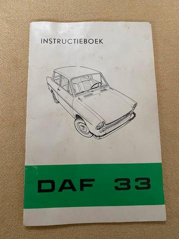 Instructieboekje Daf 33 beschikbaar voor biedingen
