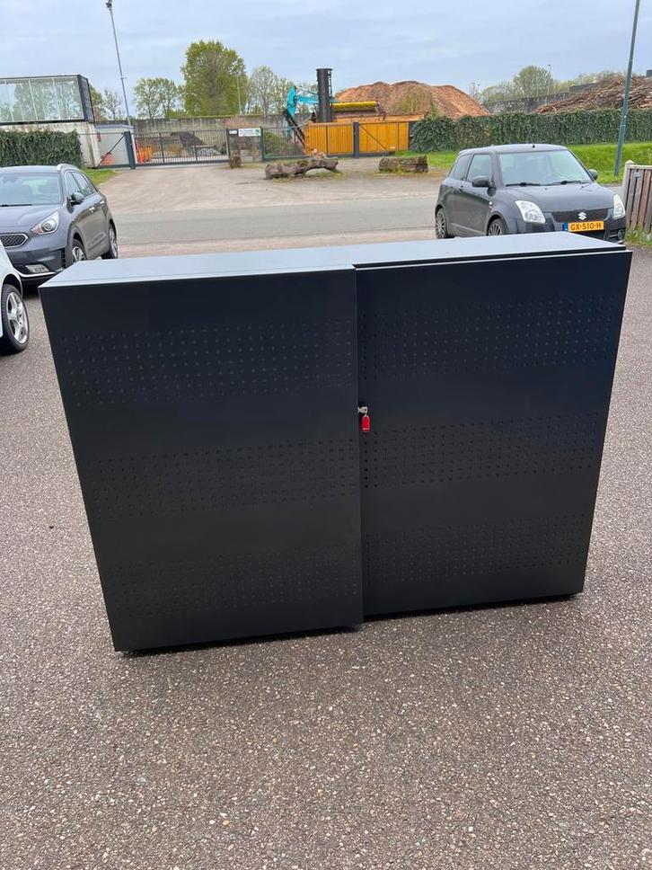 Akoestische schuifdeurkast 160x120x46cm Drentea/Vepa, Huis en Inrichting, Kasten | Overige, Zo goed als nieuw, Ophalen of Verzenden