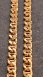 gouden schakel ketting 14kt, Www.bredajuwelier.nl, Nieuw, Ophalen of Verzenden, Www.bredajuwelier.nl