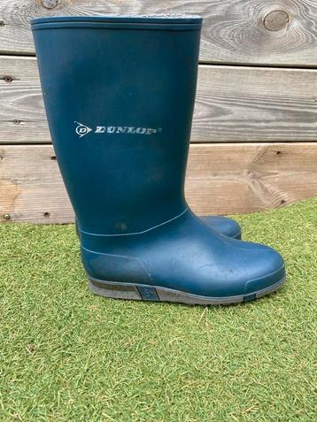 Regenlaarzen dunlop maat 33 beschikbaar voor biedingen