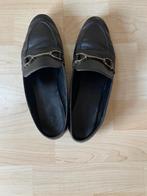 Massimo Dutti - Zwarte leren loafers maat 37, Kleding | Dames, Schoenen, Massimo Dutti, Ophalen of Verzenden, Gedragen, Instappers