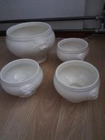 soepterrine met 3 soepkommen, Huis en Inrichting, Keuken | Servies, Ophalen, Overige materialen, Zo goed als nieuw, Kom(men)