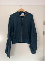 Closed jasje bomber model, Kleding | Dames, Ophalen of Verzenden, Zo goed als nieuw, Maat 46/48 (XL) of groter, Blauw