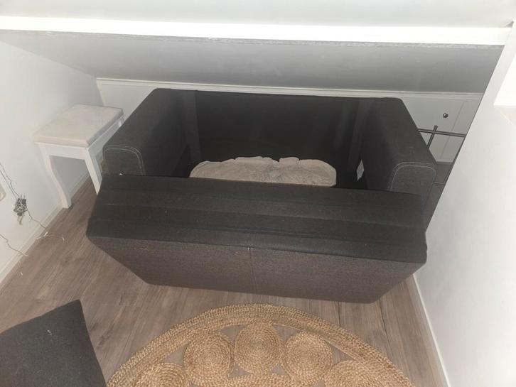 Compact Slaapbankje - Ideaal voor kleine ruimtes!, Huis en Inrichting, Fauteuils, Ophalen