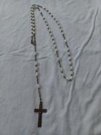 Vintage rozenkrans wit glans II, Ophalen of Verzenden