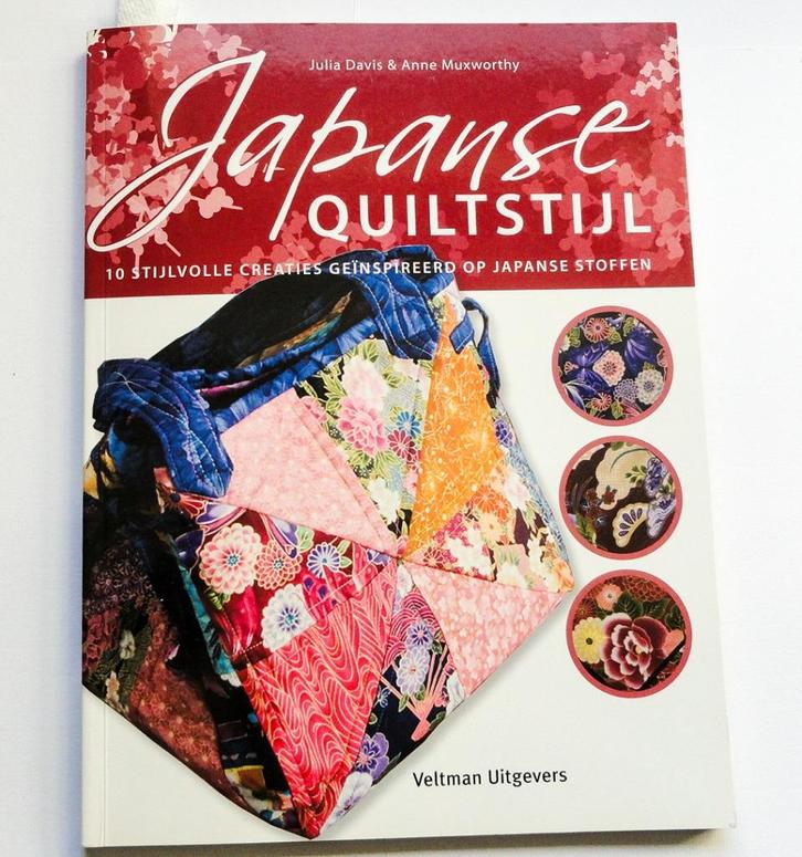 Boek Quilten Japanse stijl, Boeken, Hobby en Vrije tijd, Zo goed als nieuw, Borduren en Naaien, Ophalen of Verzenden