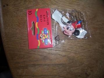 Disney Minnie Mouse sleutelhanger als majorette nieuw 4cm beschikbaar voor biedingen