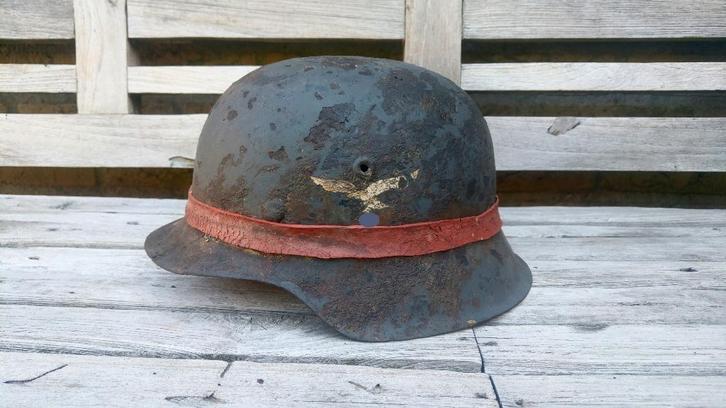 WW2 NS64 M42 SD Luftwaffe (watervondst) Helm Batch D293, Verzamelen, Militaria | Tweede Wereldoorlog, Luchtmacht, Hulzen of Bodemvondsten