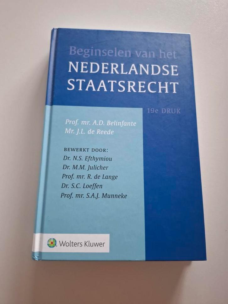 Beginselen van het Nederlands staatsrecht, Boeken, Wetenschap, Zo goed als nieuw, Ophalen of Verzenden