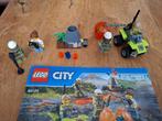 Lego 60120 vulkaan., Kinderen en Baby's, Speelgoed | Duplo en Lego, Ophalen of Verzenden, Zo goed als nieuw, Complete set, Lego