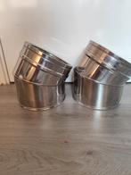 RVS elleboog 30⁰ DUOTEN, Doe-het-zelf en Verbouw, Buizen en Afvoer, Bochten, Gebruikt, Ophalen of Verzenden, Rvs