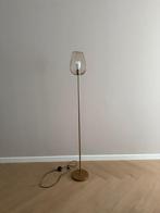 Goudkleurige vloerlamp Tulp, Huis en Inrichting, Lampen | Vloerlampen, Ophalen, Zo goed als nieuw, Kunststof, 150 tot 200 cm