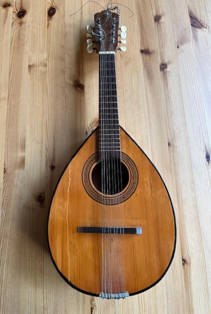 Mandoline, Muziek en Instrumenten, Snaarinstrumenten | Mandolines, Gebruikt, Ophalen of Verzenden