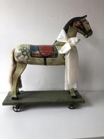 Brocante speelgoedpaard, Kinderen en Baby's, Ophalen of Verzenden, Gebruikt