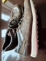 Santoni Sneakers Maat 44 - Leer & Suede, Ophalen of Verzenden, Gedragen, Bruin, Sneakers of Gympen