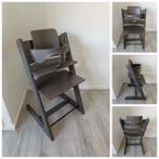 NIEUWSTAAT! Stokke Tripp Trapp hazy grey+ babyset,evt. tray, Kinderen en Baby's, Kinderstoelen, Stoelverkleiner, Ophalen of Verzenden