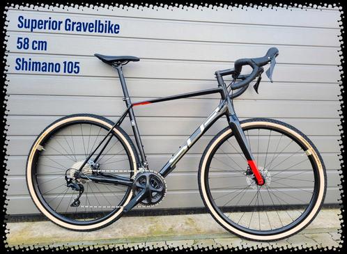 Gravelbike Superior Shimano 105 58cm / XL NIEUW - RR BIKES, Fietsen en Brommers, Fietsen | Racefietsen, Nieuw, Overige merken