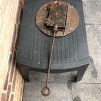 Oud wafelijzer, Ophalen