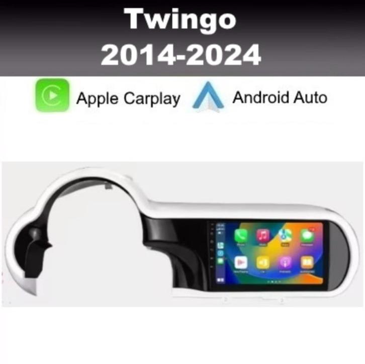 Renault Twingo navigatie apple carplay android 14 wifi dab+, Auto diversen, Autoradio's, Nieuw, Ophalen of Verzenden
