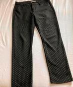 MY JEWELLERY Zwarte Broek met Stipjes L(40/42), Verzenden, Zwart, Maat 42/44 (L), Zo goed als nieuw