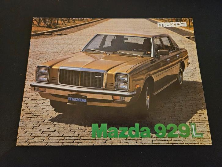 Brochure Mazda 929 L 1979, Boeken, Auto's | Folders en Tijdschriften, Zo goed als nieuw, Mazda, Ophalen of Verzenden