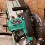 Hitachi cirkelzaag + Hitachi geleider...set, Ophalen, Gebruikt, Cirkelzaag, 30 tot 70 mm