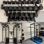 Kabelmachine, Squatrek,dumbbell rek enz, Ophalen, Zo goed als nieuw, Overige typen