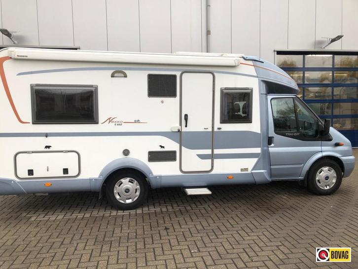 Bürstner Nexxo 660 Frans bed, Caravans en Kamperen, Campers, Bedrijf, tot en met 4, Half-integraal, Bürstner, Diesel, Handgeschakeld