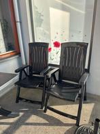 Tuinstoelen (2x) - Zo goed als nieuw!, Tuin en Terras, Tuinstoelen, Ophalen, Zo goed als nieuw, Kunststof, Inklapbaar