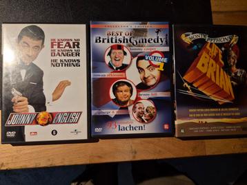 DVD Collectie: Johnny English, Monty Python, British Comedy beschikbaar voor biedingen