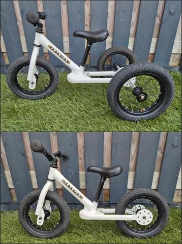 Trybike loopfiets en driewieler 2-in-1 wit / zwart beschikbaar voor biedingen