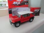 Welly Toyota FJ Cruiser, Hobby en Vrije tijd, Modelauto's | 1:43, Ophalen of Verzenden, Nieuw, Auto, Overige merken