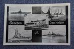 Den Helder. Groeten uit: Karel Doorman e.a. marineschepen, Verzamelen, Ophalen of Verzenden, 1960 tot 1980, Ongelopen, Noord-Brabant