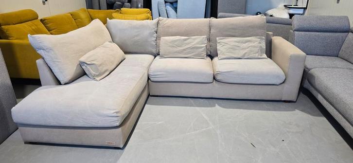 Umix Chelsea Hoekbank met losse kussens, Huis en Inrichting, Banken | Bankstellen, Gebruikt, Stof, Ophalen