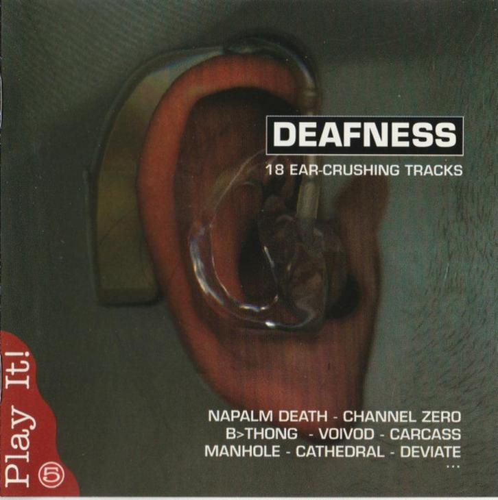 Deafness - Div. Metal CD NW./ORIG., Cd's en Dvd's, Cd's | Hardrock en Metal, Zo goed als nieuw, Ophalen of Verzenden