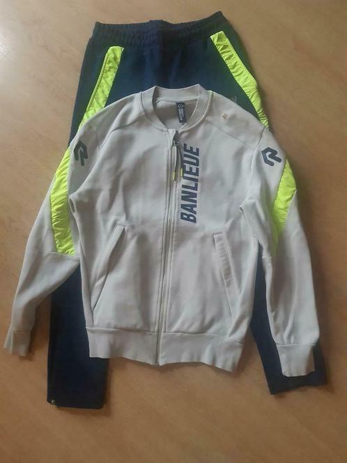 Banlieue x Robey joggingspak maat XS zgan, Kleding | Heren, Sportkleding, Grijs, Ophalen of Verzenden