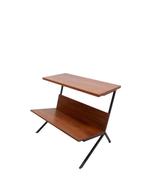 Teak lectuurtafel jaren 60, Gebruikt, Ophalen of Verzenden