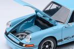 1:18 Porsche 911 Carrera RS blauw-zwart 1973 Autoart 78032, Auto, Autoart, Nieuw, Ophalen of Verzenden