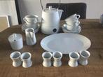 Arzberg Tric theeservies wit porselein, Huis en Inrichting, Keuken | Servies, Nieuw, Ophalen of Verzenden, Effen, Porselein