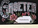 Oudenhoorn Groeten uit 1908, Ophalen of Verzenden, Voor 1920, Gelopen, Zuid-Holland