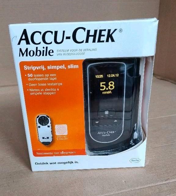 Accu-Chek Mobile glucosemeter Roche ongebruikt, Diversen, Verpleegmiddelen, Nieuw, Ophalen of Verzenden