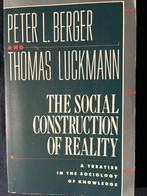 The Social Construction of Reality - Berger & Luckmann, Ophalen of Verzenden, Zo goed als nieuw, Algemeen